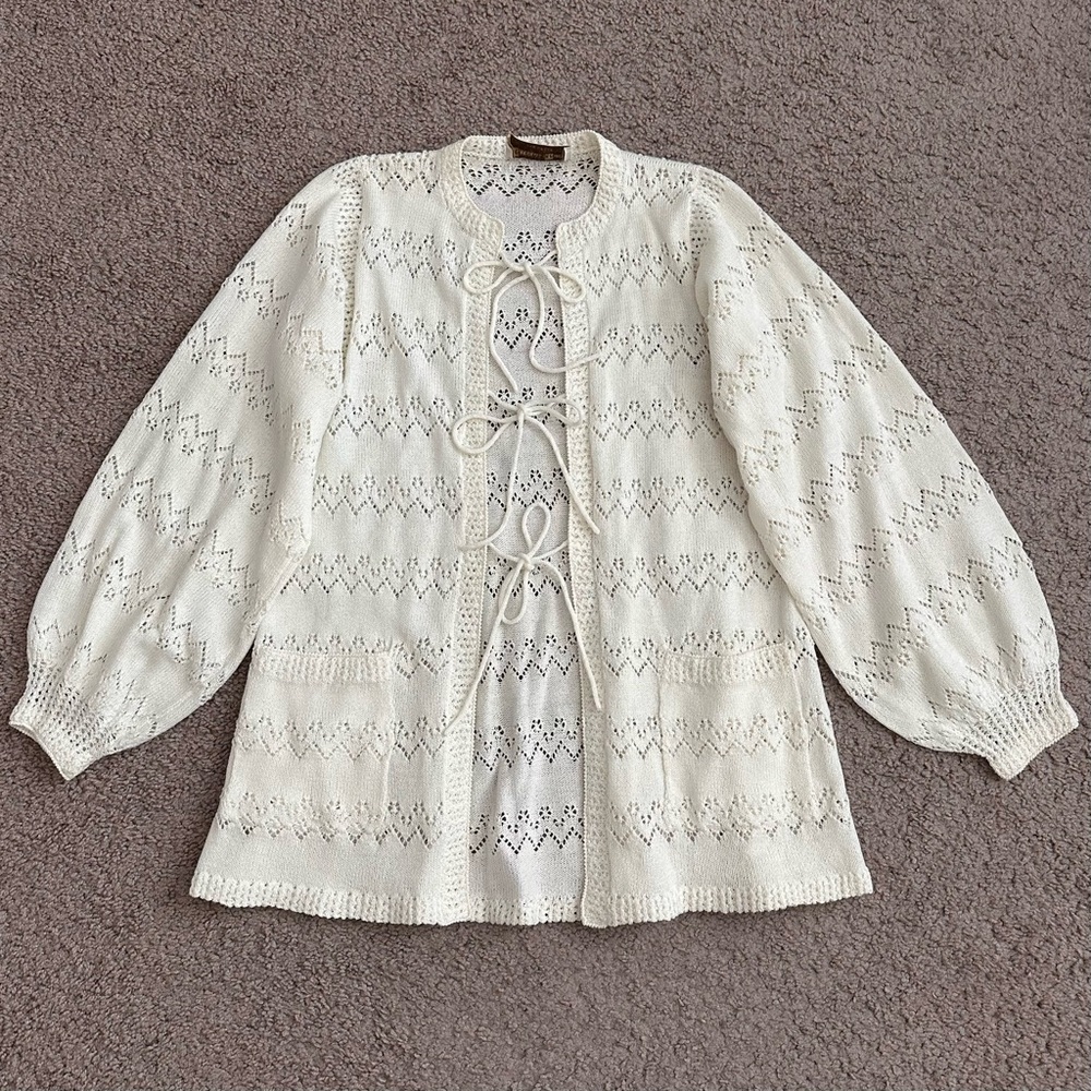 Marshall Russo Las Vegas Open Knit Cardigan